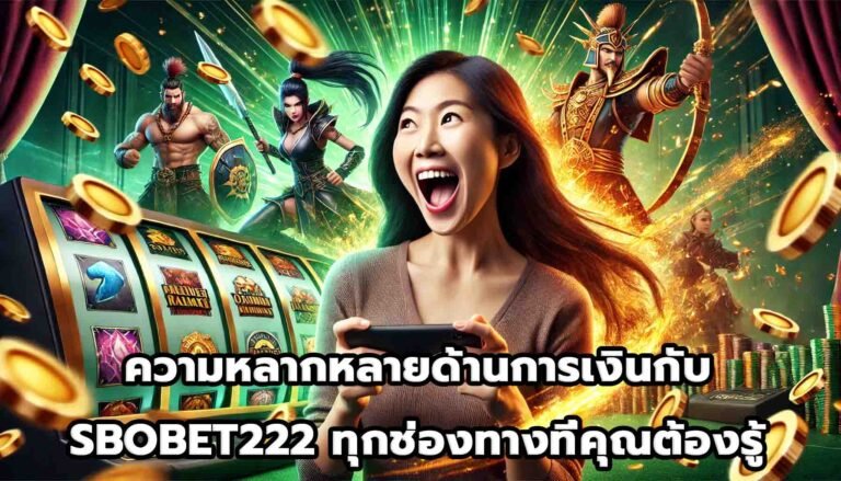 ความหลากหลายด้านการเงินกับ SBOBET222 ทุกช่องทางที่คุณต้องรู้-9