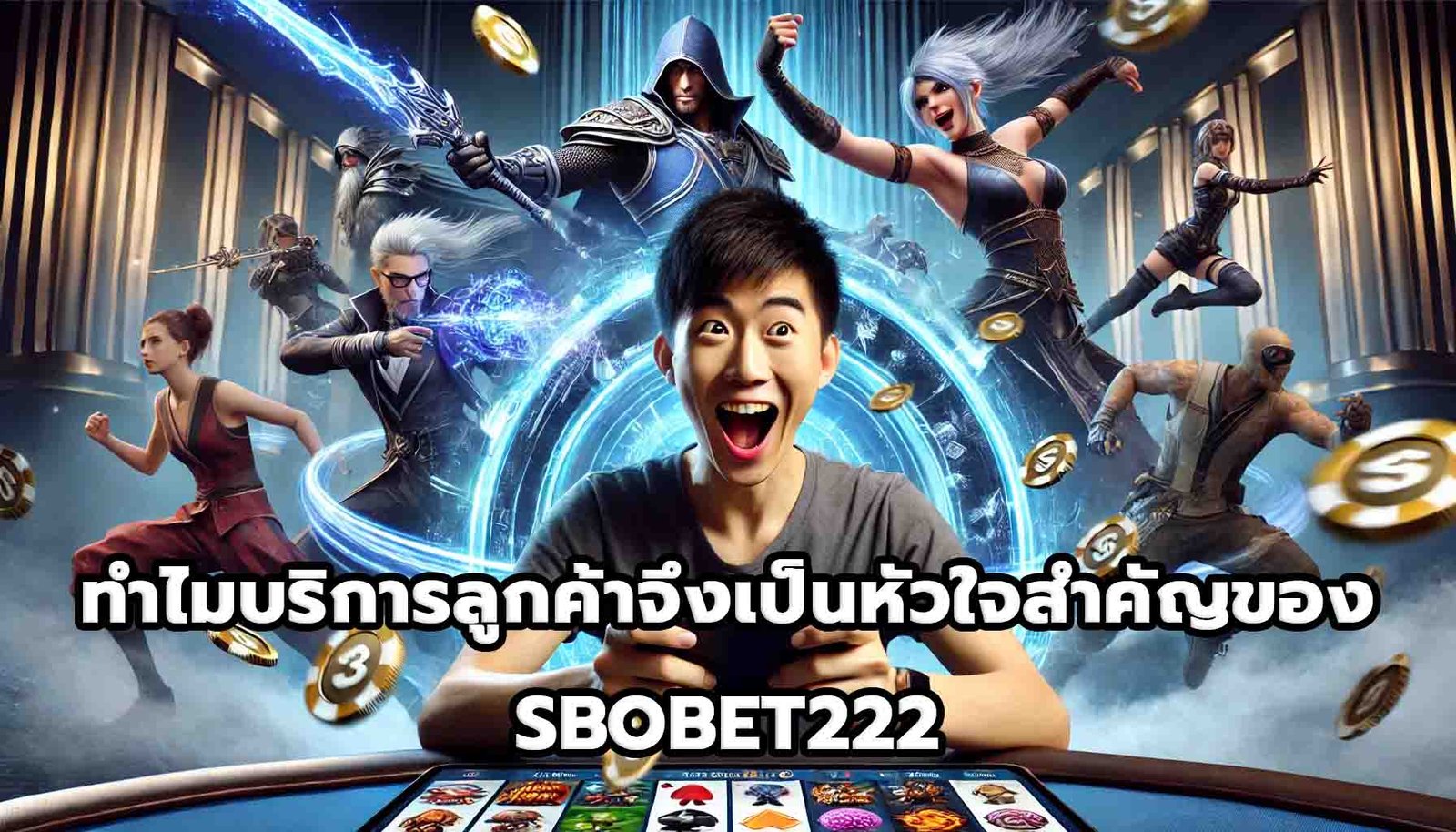 ทำไมบริการลูกค้าจึงเป็นหัวใจสำคัญของ SBOBET222-2